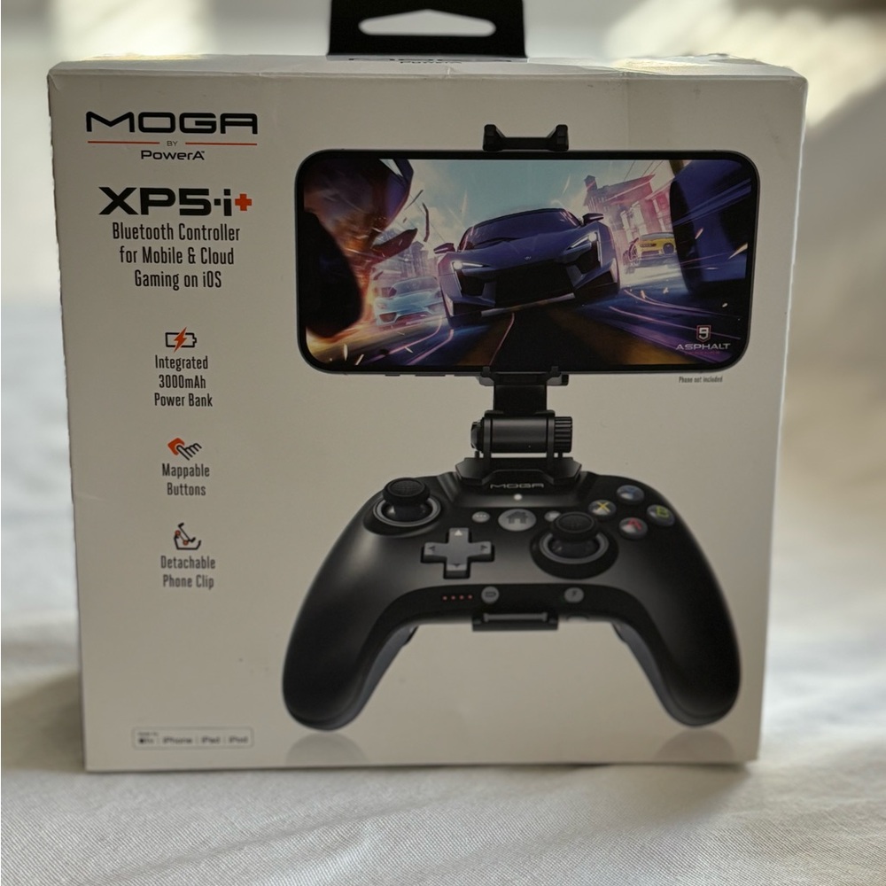 MOGA XP5i+ Bluetooth Controller for Mobile Gaming & Cloud Gaming on iOS